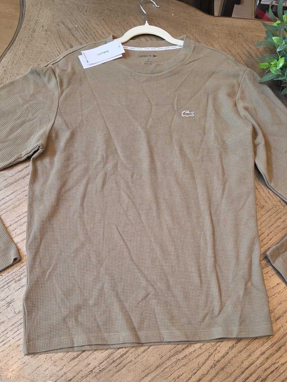 Lacoste Men's Long Sleeve XL Sleepwear NWT